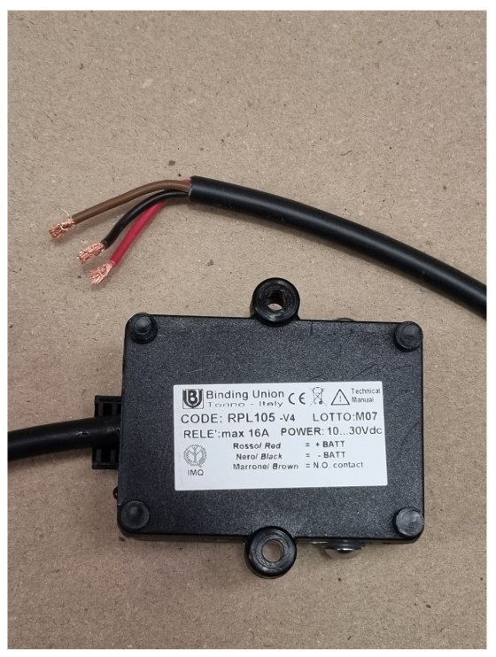 Azimut A000004478 BILGE PUMP SWITCH / SENSOR BINDING CS1031, (MIA)