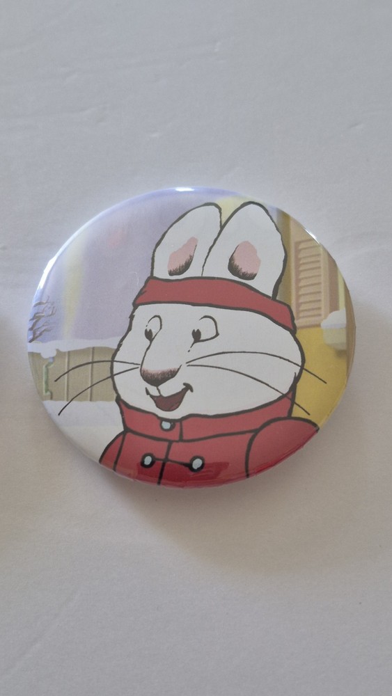 Lot 2 New Nickelodeon Max and Ruby Button Pin Pins #79