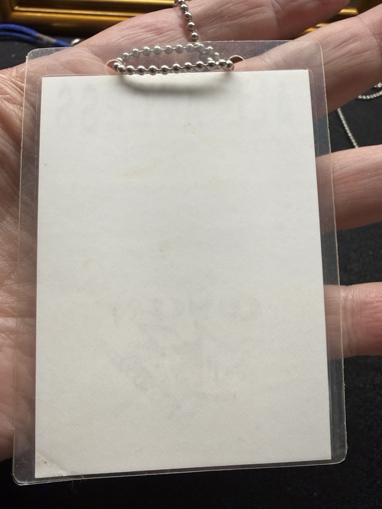 Atlantic Starr Backstage Passes Owned By Wayne Lewis & Barbara Weathers