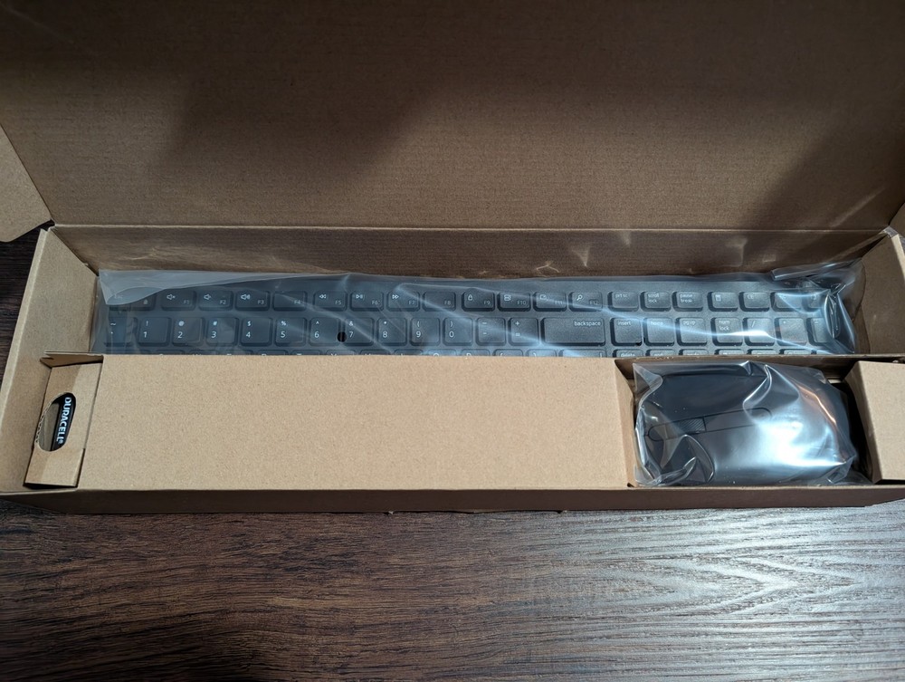 NEW Dell Pro KB3121Wt Wireless Keyboard & Mouse Combo - Black