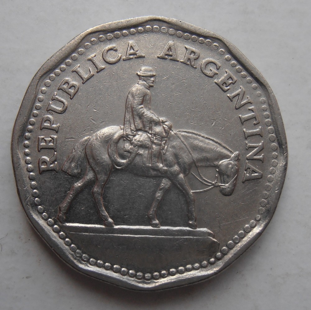 ARGENTINA 10 PESOS 1967