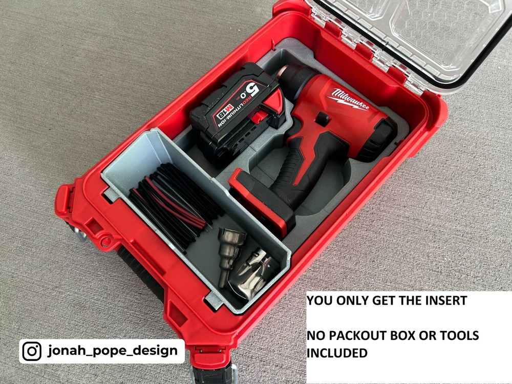 Milwaukee Packout M18 Heat Gun Insert Tray ( INSERT ONLY )