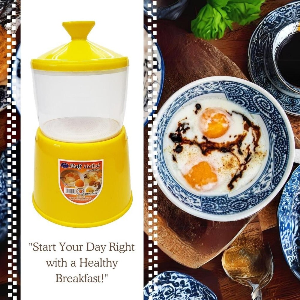 2x Half Boiled Egg Maker