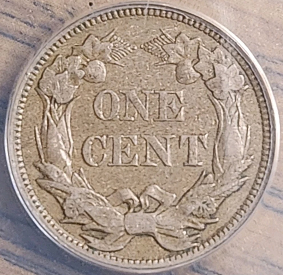 1858 Small Letters Flying Eagle ANACS VF35 #3780