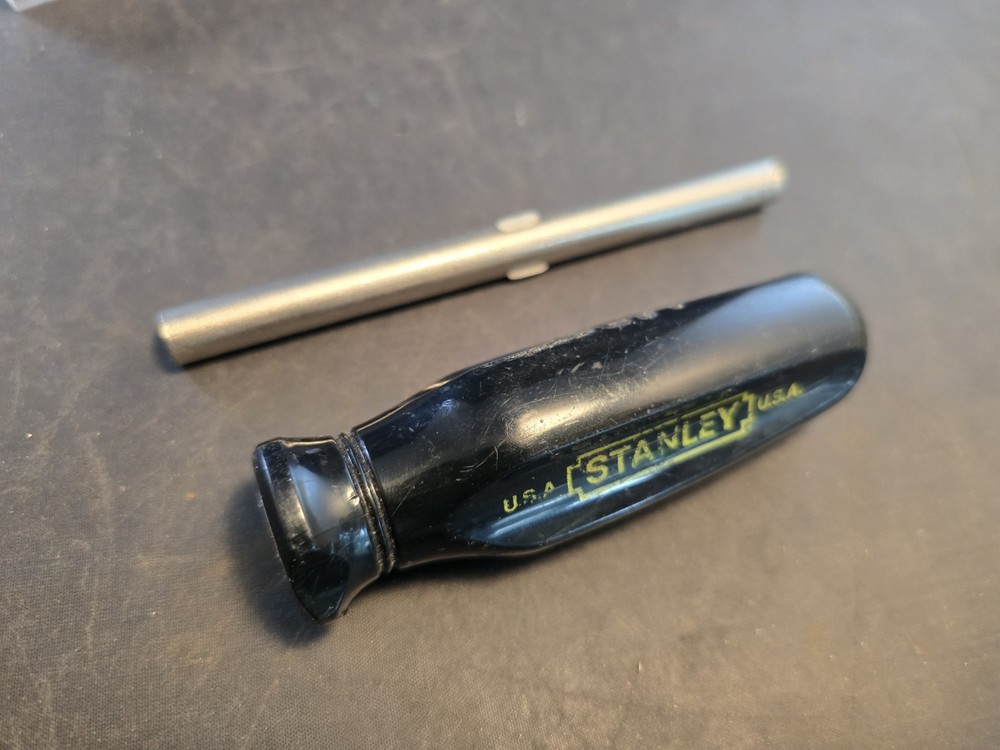 Vintage Stanley USA 4-way Multi Screwdriver NO BITS !