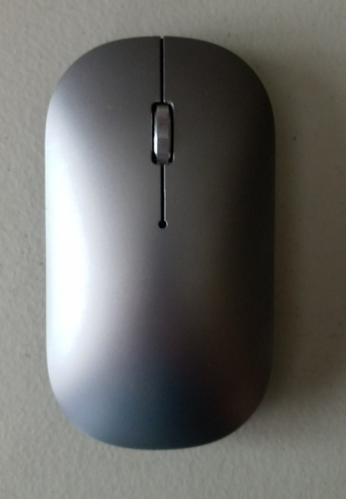 TECKNET 2.4 GHz Bluetooth Wireless Rechargeable Silent Mouse TK-MS001 Black