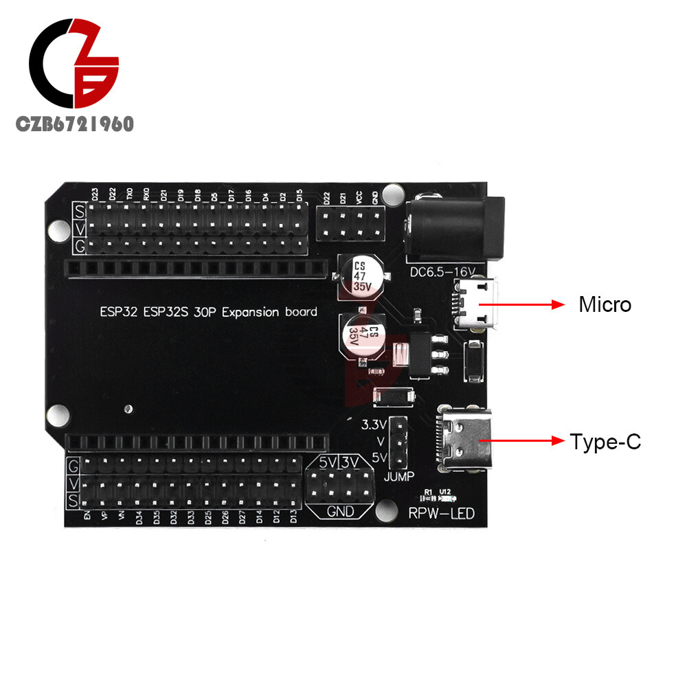 ESP32 30P Development Expansion board for ESP32 Development Board Board