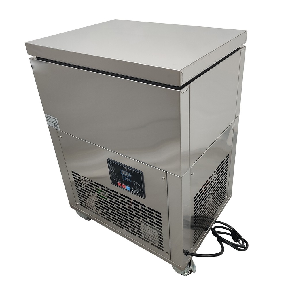 110V Snow Ice Machine Cylindrical Ice Block Making Machine Automatic 6 Buckets I