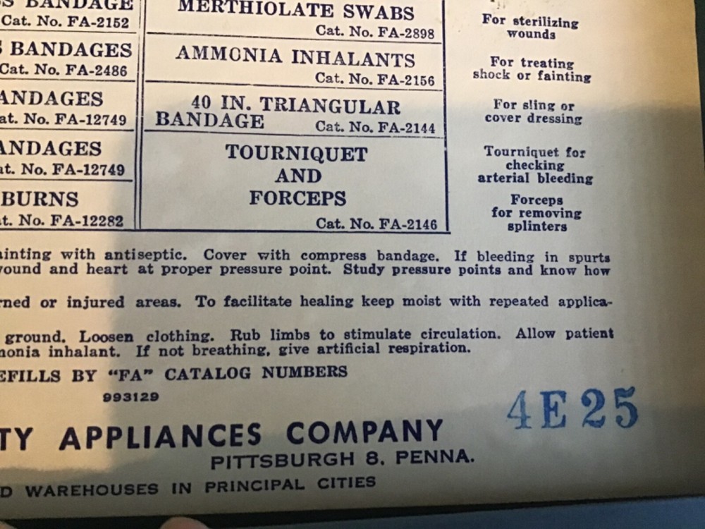 MSA Complete 10 Unit First Aid Kit