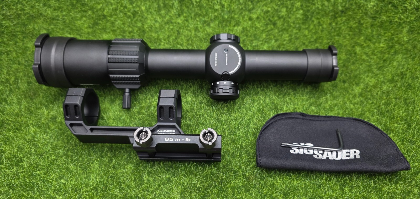 Sig TANGO-MSR 1-6x24mm Scope w/ Illum. Red MSR BDC6 Reticle SOT61000 - USED