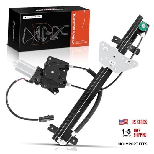 Power Window Regulator with Motor Replacement for Dodge Front Driver Side