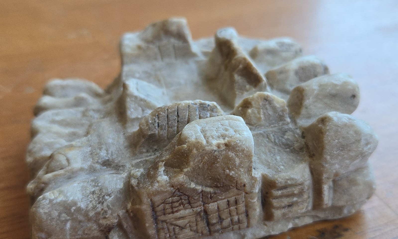 Antique Andean Carved Stone Illa Talisman Amulet Pre-Columbian Peru Andes