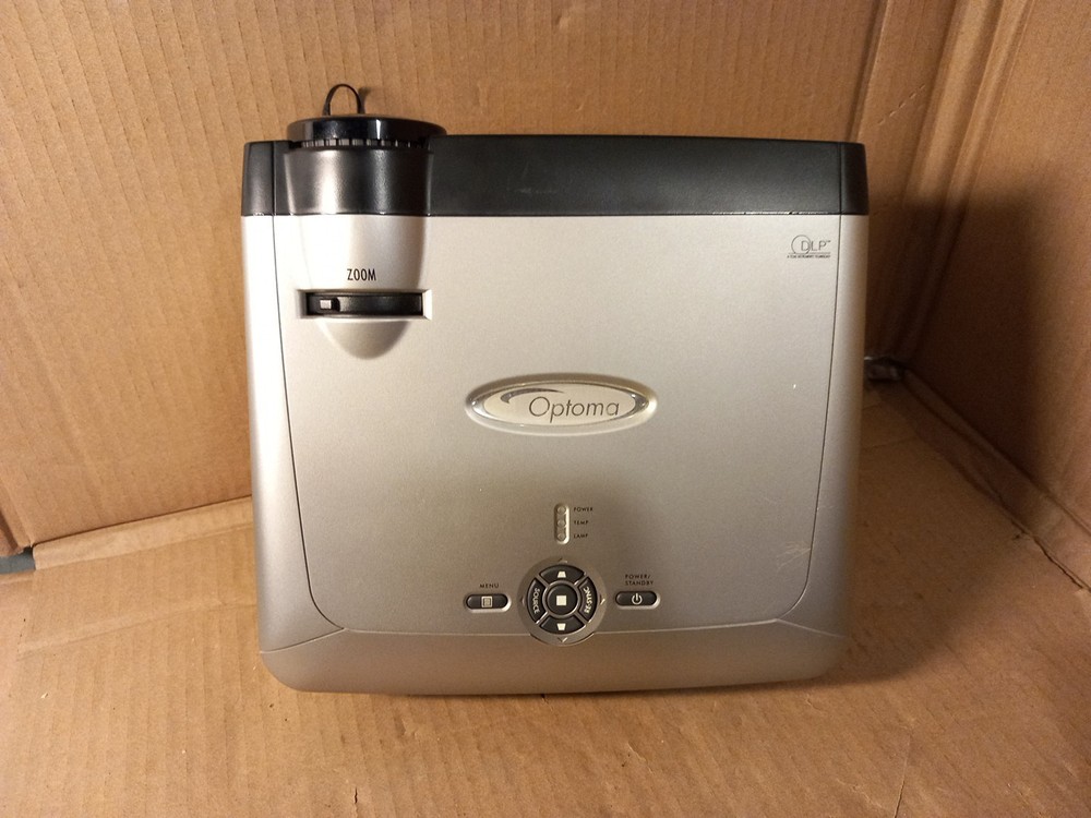 Optoma EP719R DMD PROJECTION DISPLAY Digital projector + CASE