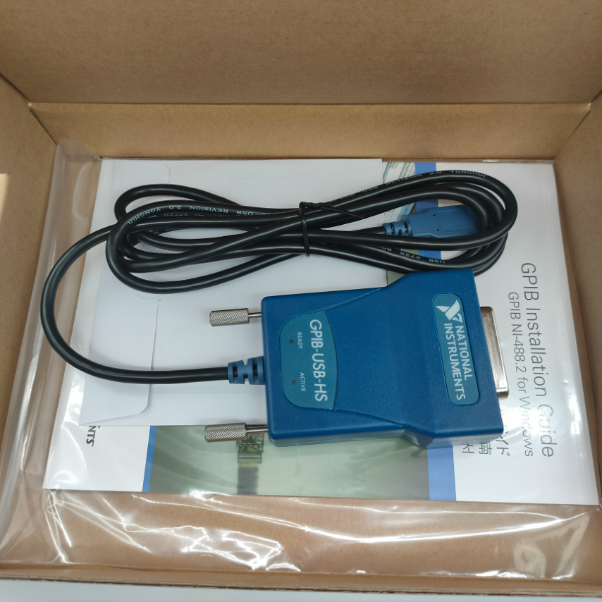 New GPIB-USB-HS National Instruments IEEE 488 Controller Analyzer 783368-01