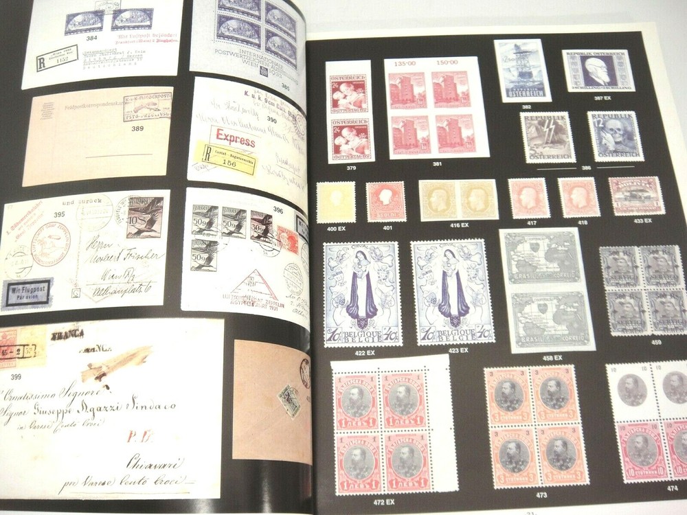 Cherrystone Stamp Auction Catalog US Worldwide Russia Germany Full Color 2006