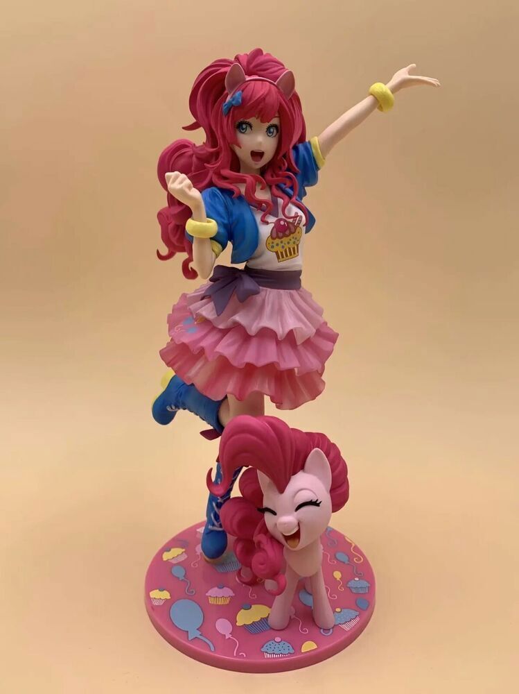 Pinkie Pie Action Figure My Little Pony Bishoujo Princess 8in Statue Unboxed