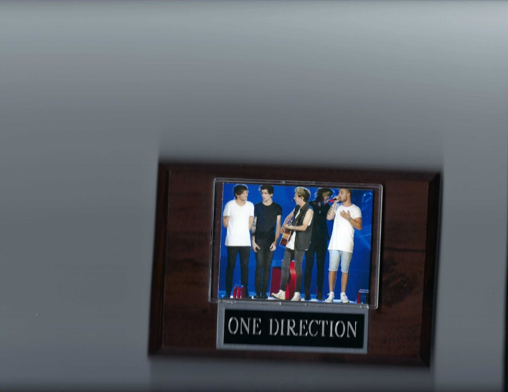 ONE DIRECTION PLAQUE MUSIC POP ROCK