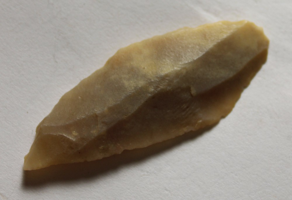 Rare Genuine Prehistoric neolithic arrowhead artifact intact