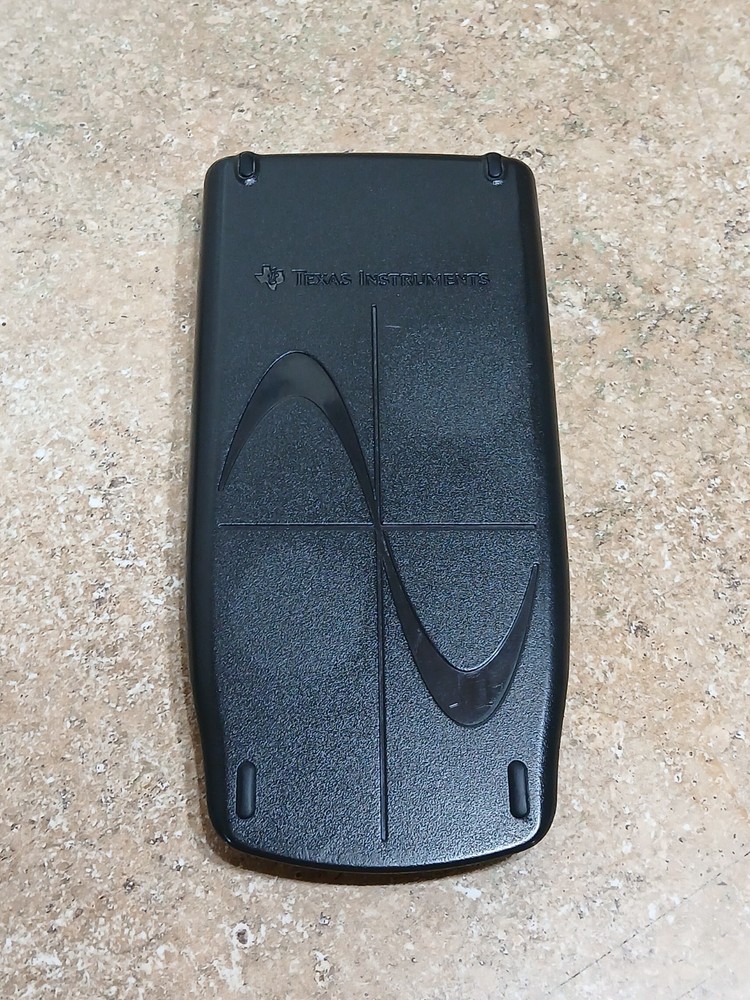 TESTED Texas Instruments TI-83 Plus Graphing Calculator Cover Black Math Algebra