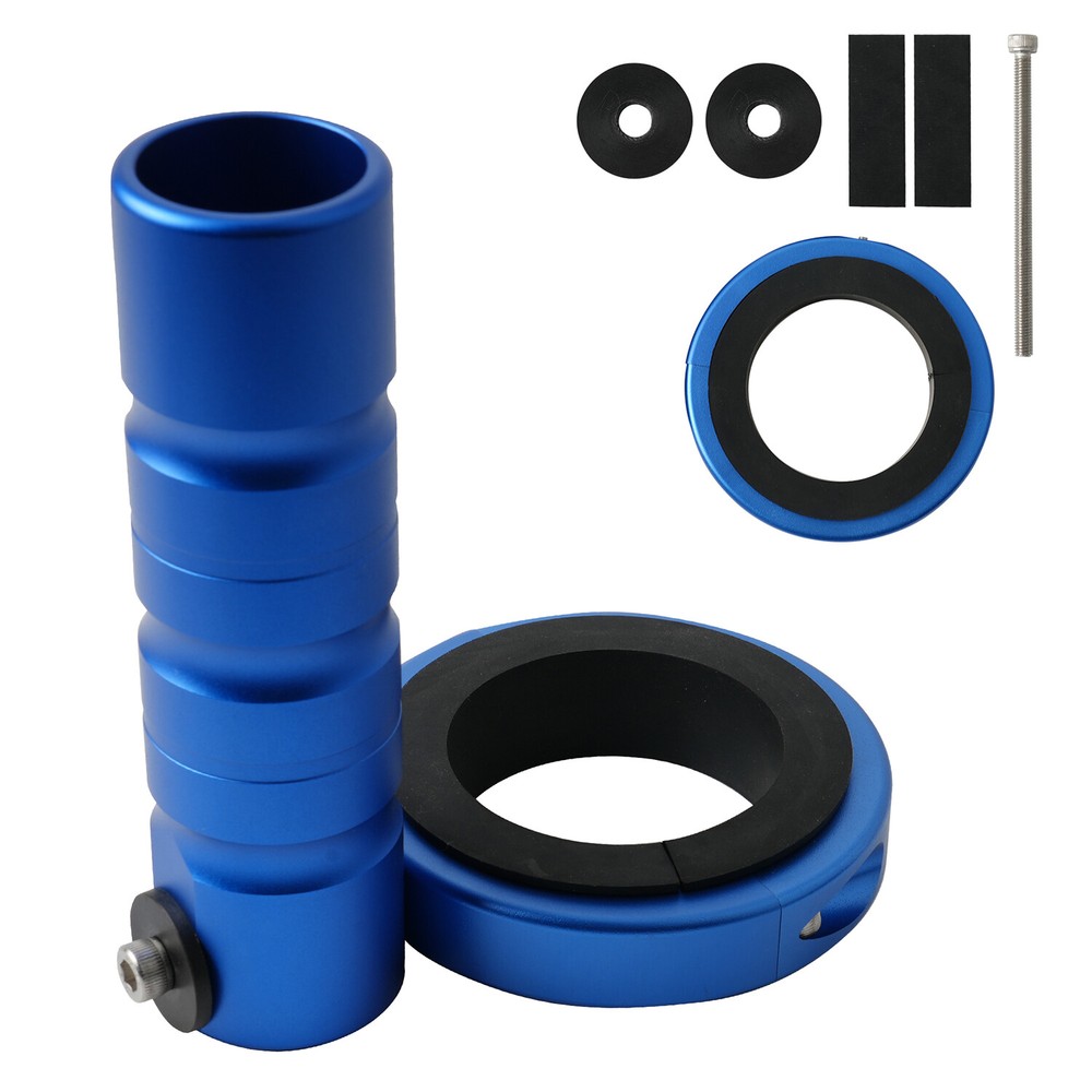 Boat Flag Pole Bracket Kits Rail Mount without Drilling Blue