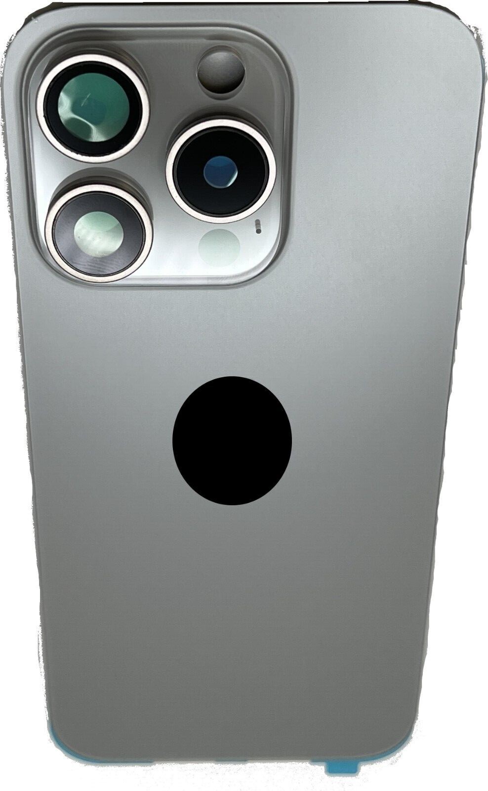 iPhone 15 Pro & Pro Max Back Glass Cover: Rear Door with Lens & MagSafe Magnets
