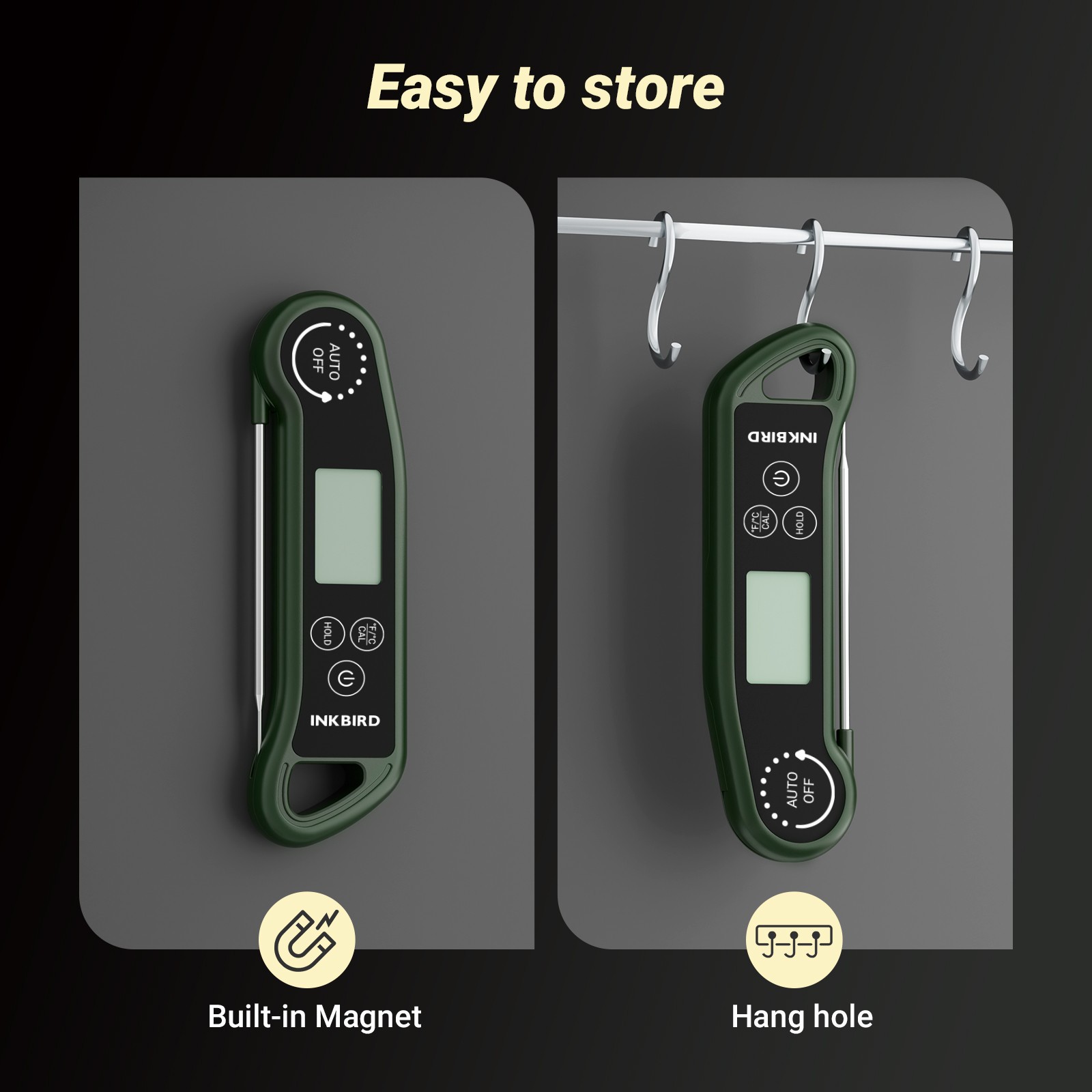 Inkbird Infared Laser Thermometer Temperature Gun Instant Read Meat Thermometer