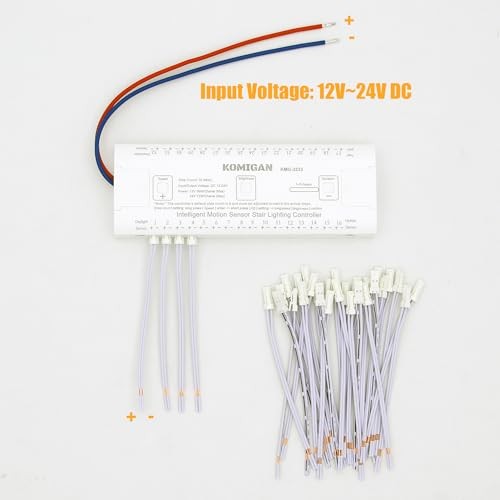 KMG-3233 Motion-Activated Cascading Effect Controller, Support up to 32 Steps