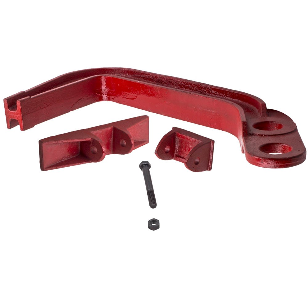 6 TON Auto Body Frame Jumbo Deep Hook Clamp Hook Up Chassis Dent Puller set 19"
