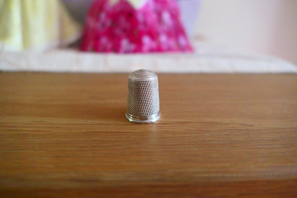 Silver Plate  Thimble Lot 5