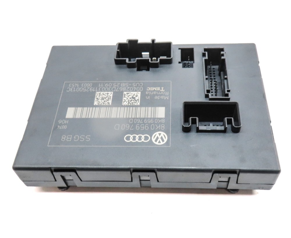 2012 AUDI A4 (B8 8K) FRONT LEFT DRIVER SEAT CONTROL MODULE