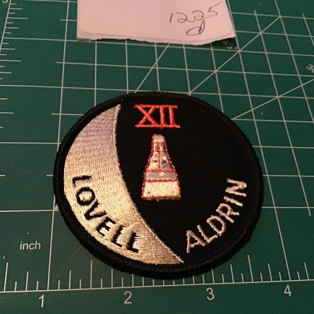 NASA Apollo 12 Lovell Aldrin Patch