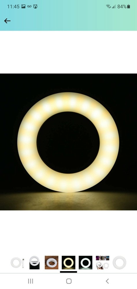 Selfie LED Ring Light XJ-19