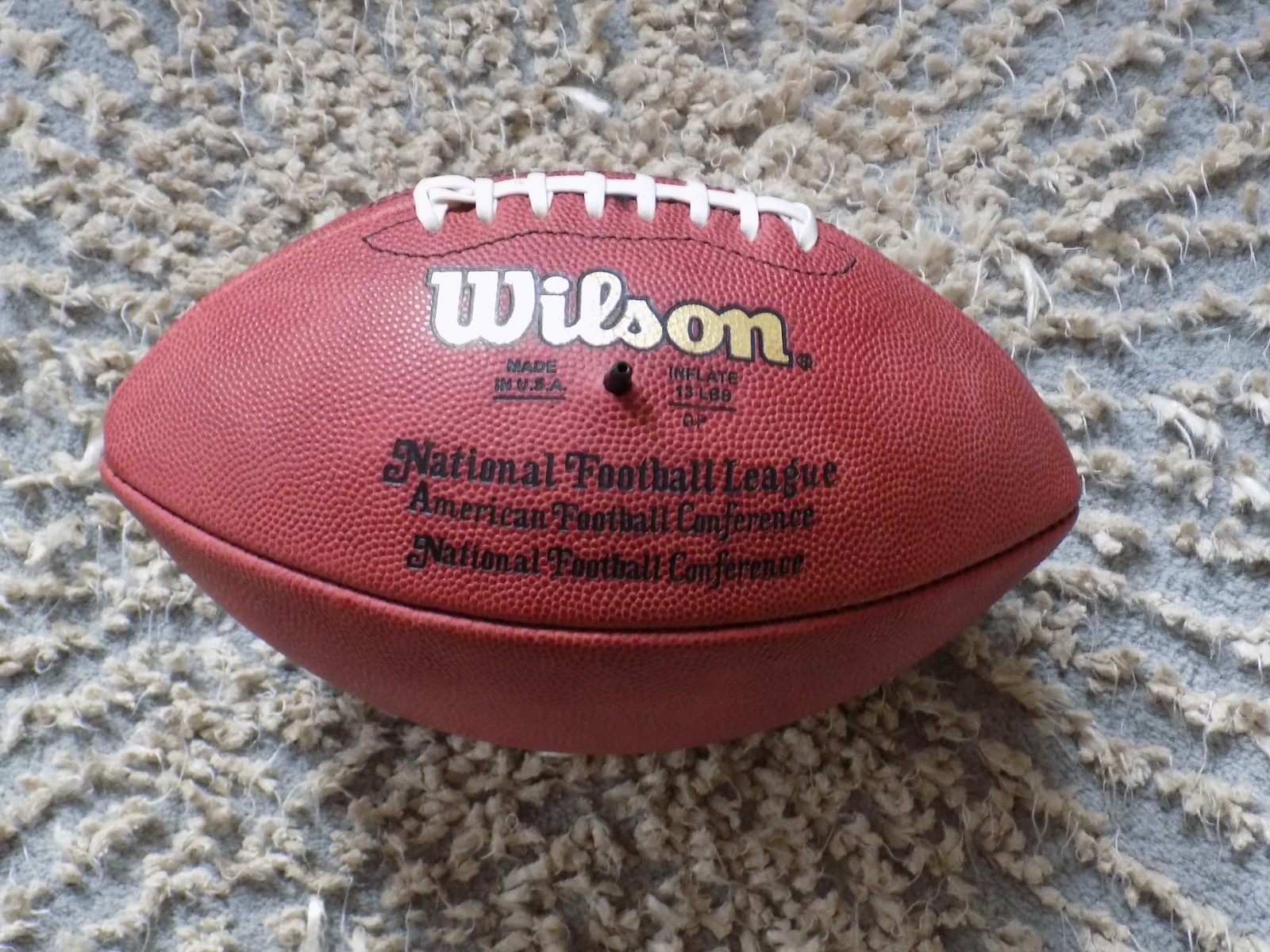 Buccaneers Game Used NFL Football vs Atlanta Falcons Michael Vick 2004