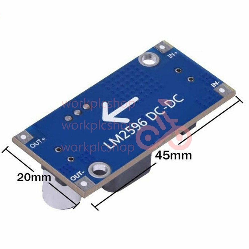 1PCS NEW DC-DC LM2596 power Supply Buck Converter step-down module