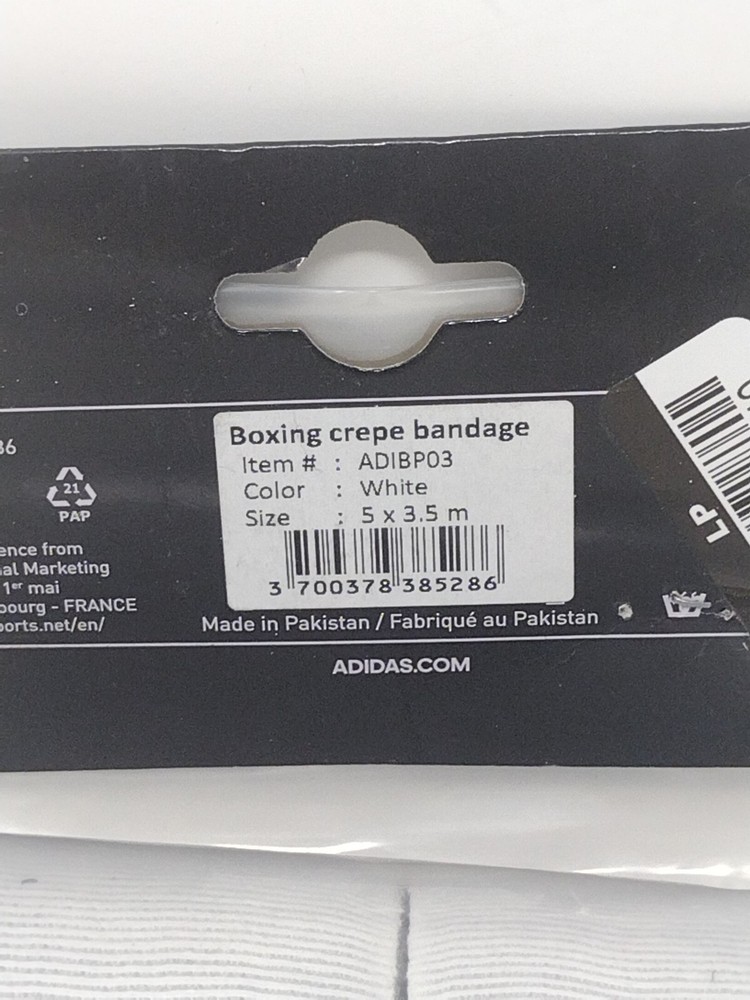 Adidas Boxing White Soft Hand Wrap