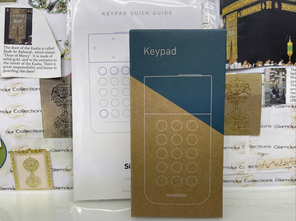 SimpliSafe Keypad KP3W Wireless Keypad White (L2)