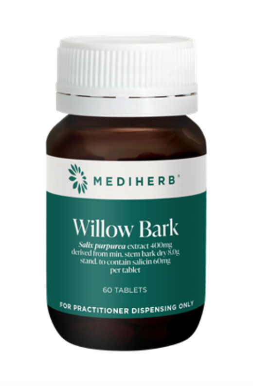 MediHerb Willow Bark 60 Tablets
