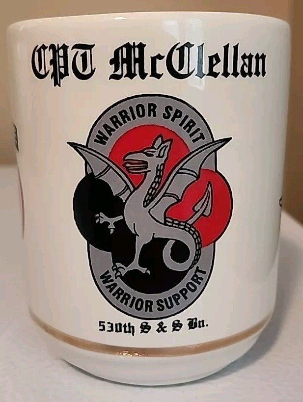 Airborne McClellan Warrior Support Rigger Coffee Mug