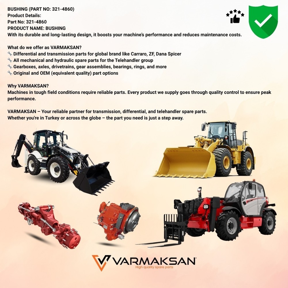 321-4860 BUSHING 3214860 BUSHING