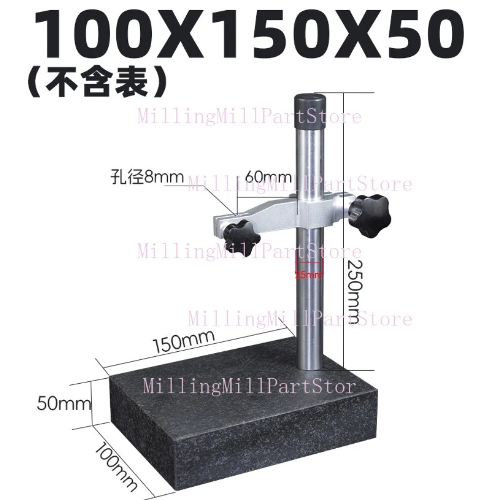 Marble Table Diameter 25mm for Digital Displaying Dial Indicator Test Gauge