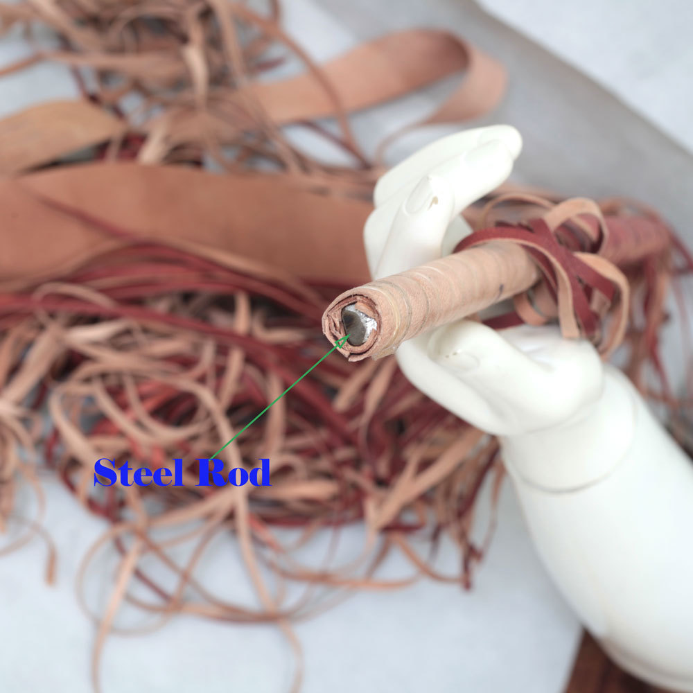 Real Leather Bullwhip 4‑16FT Handmade 16 Plait Braided Western Style Bull whip