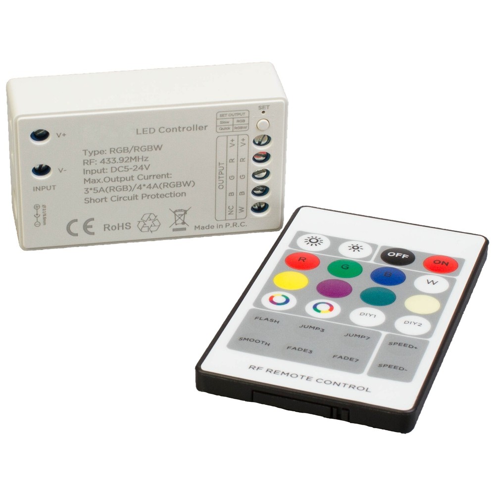 LEDUPDATES 60ft STOREFRONT MULTI COLOR RGB LED LIGHT UL Power & WIRELESS REMOTE