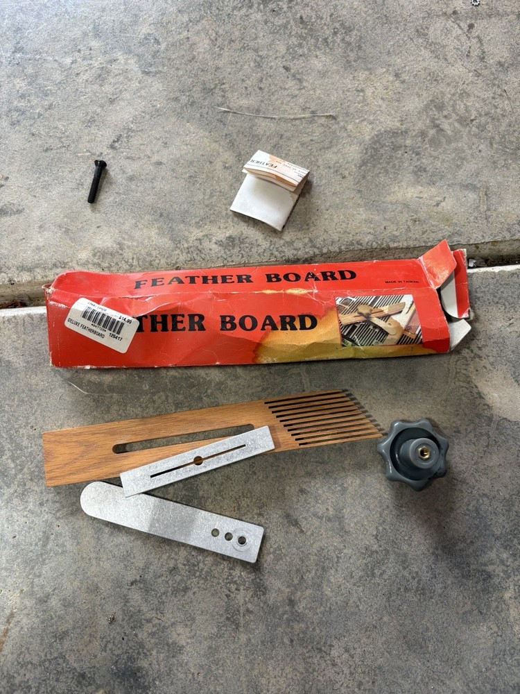 Deluxe Wooden Featherboard