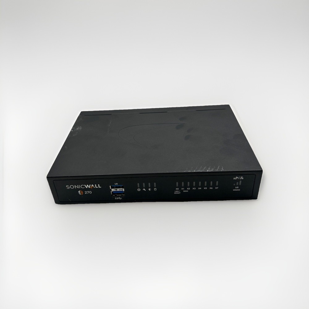 SonicWALL TZ270 Firewall APL57-100 Firewall Network Security please read