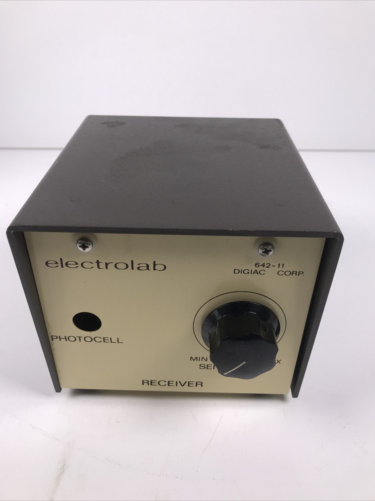 Electrolab 642-11 Receiver Photocell Testing Device Vintage