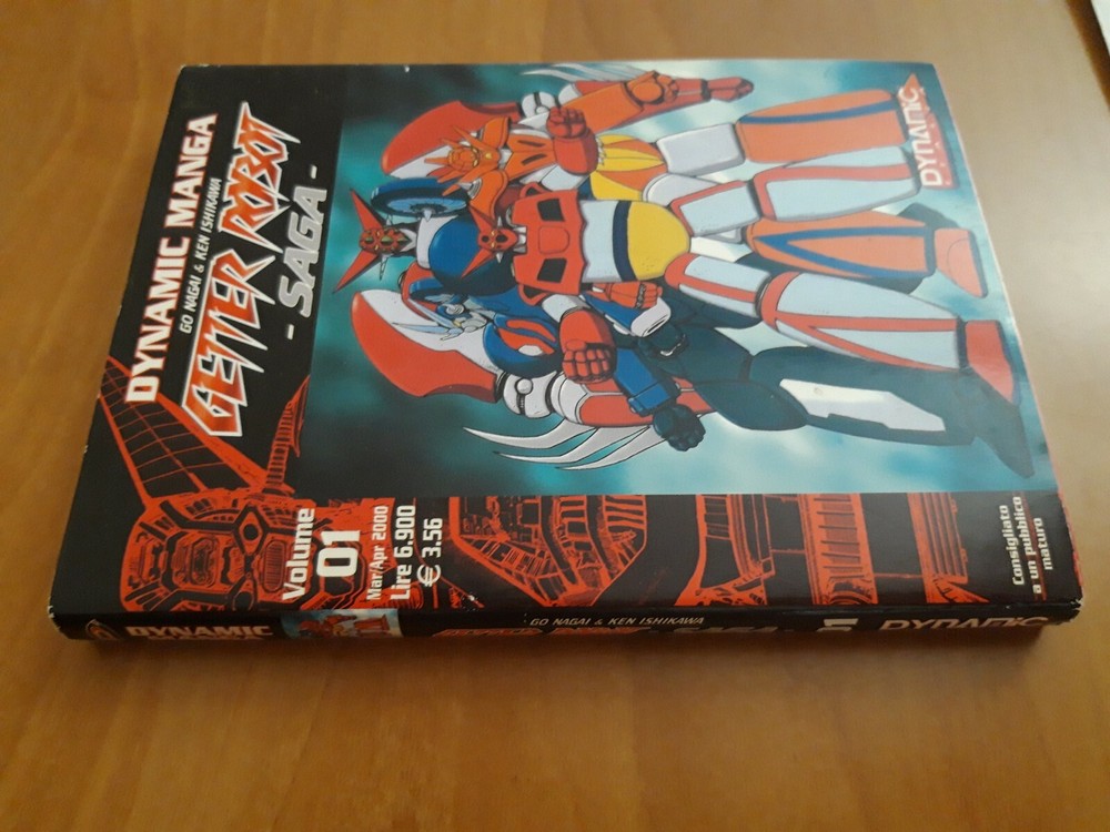 Getter Robot No. 1 First Edition 2000 Manga Comic Great.