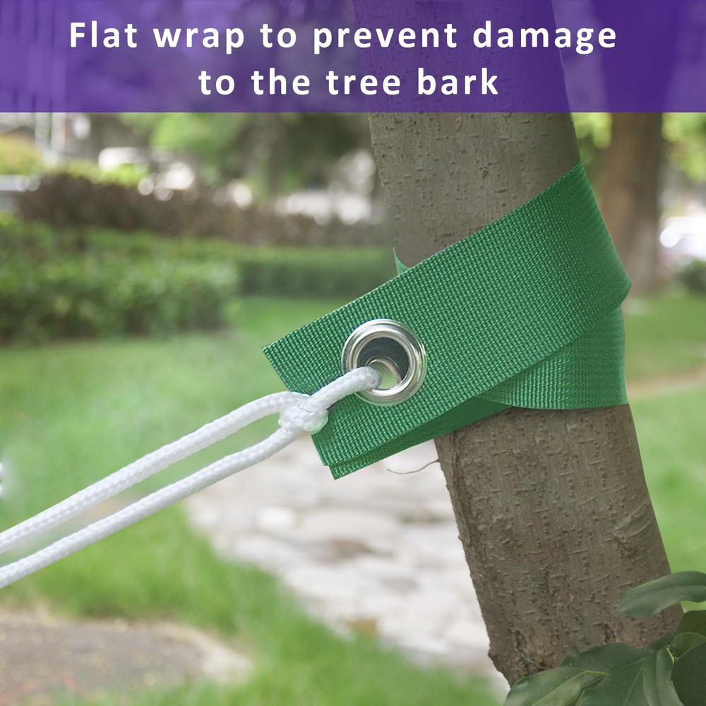 Tree Straps for Staking, 8 PCS Tree Support Straps for Newly Planted Saplings