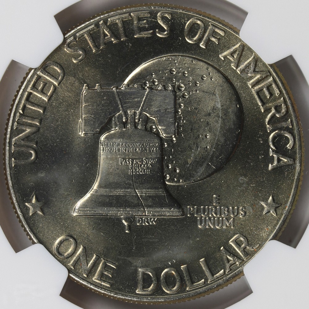 1976-D Type 2 Bicentennial Eisenhower Dollar Ike $1 NGC MS65