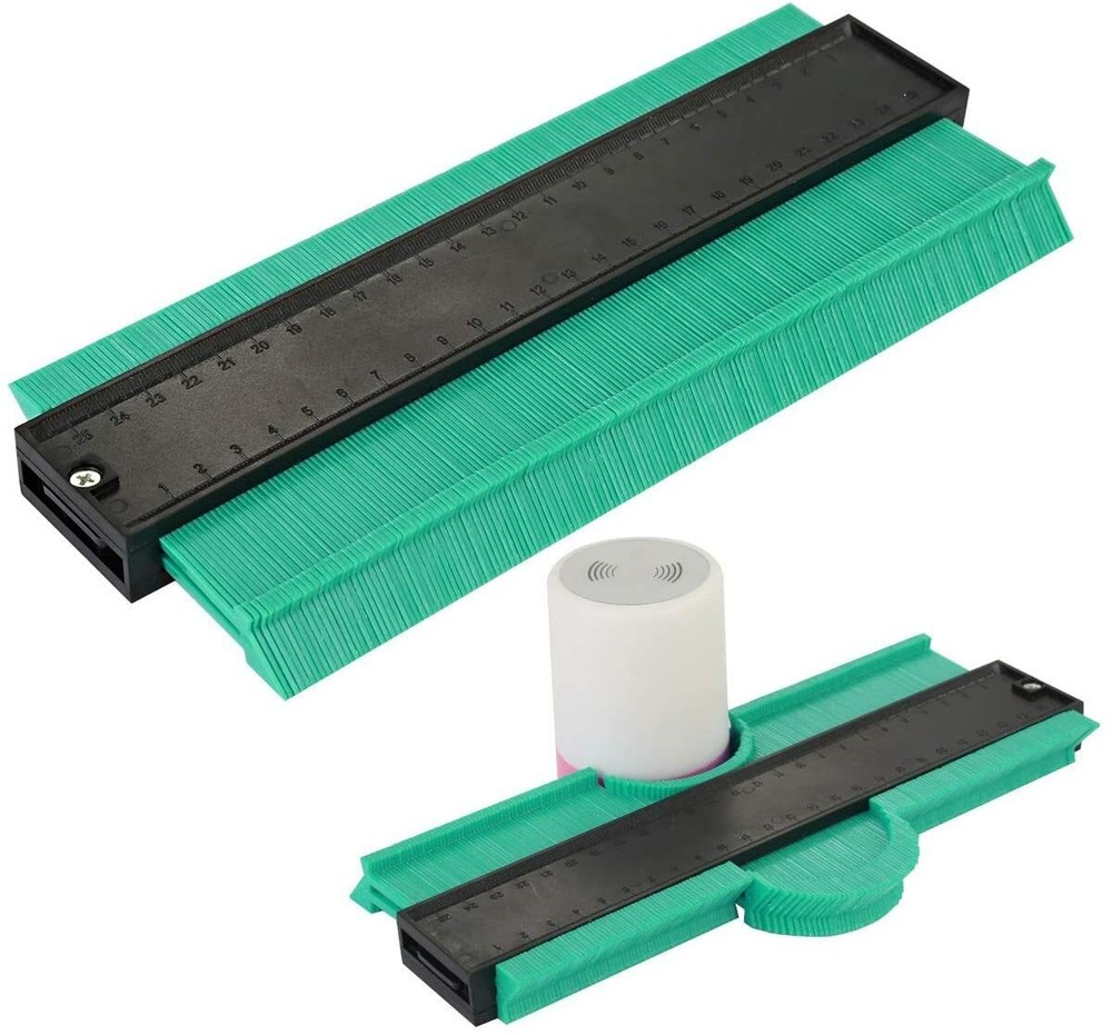 Contour Gauge 10" Plastic Profile Duplicator Precisely Irregular Shape BLUE