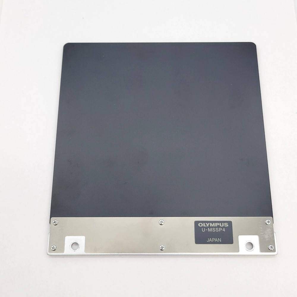 Olympus Microscope U-MSSP4 Solid Specimen Stage Plate for U-SIC4R/L2